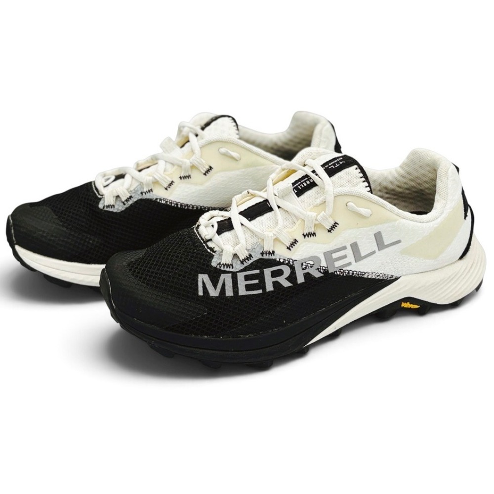 Merrell MTL Long Sky 2 Womens Size 8 Trail Running Shoes Black White Low J004734